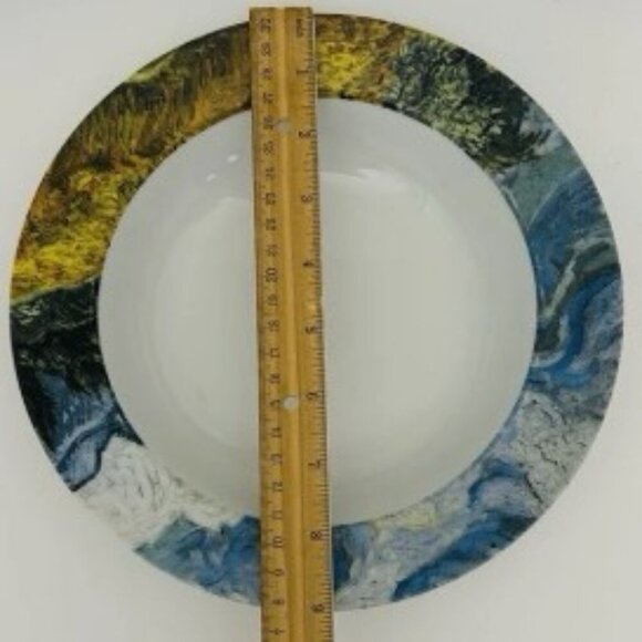 3-PC Vincent Van Gogh by Sakura 9" Porcelain Pasta Bowl - Picture 3 of 6